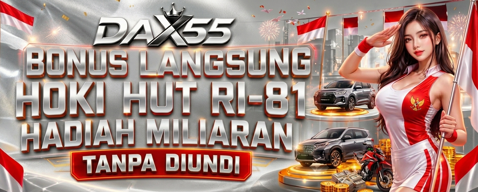 BONUS LANGSUNG HOKI HUT RI-81