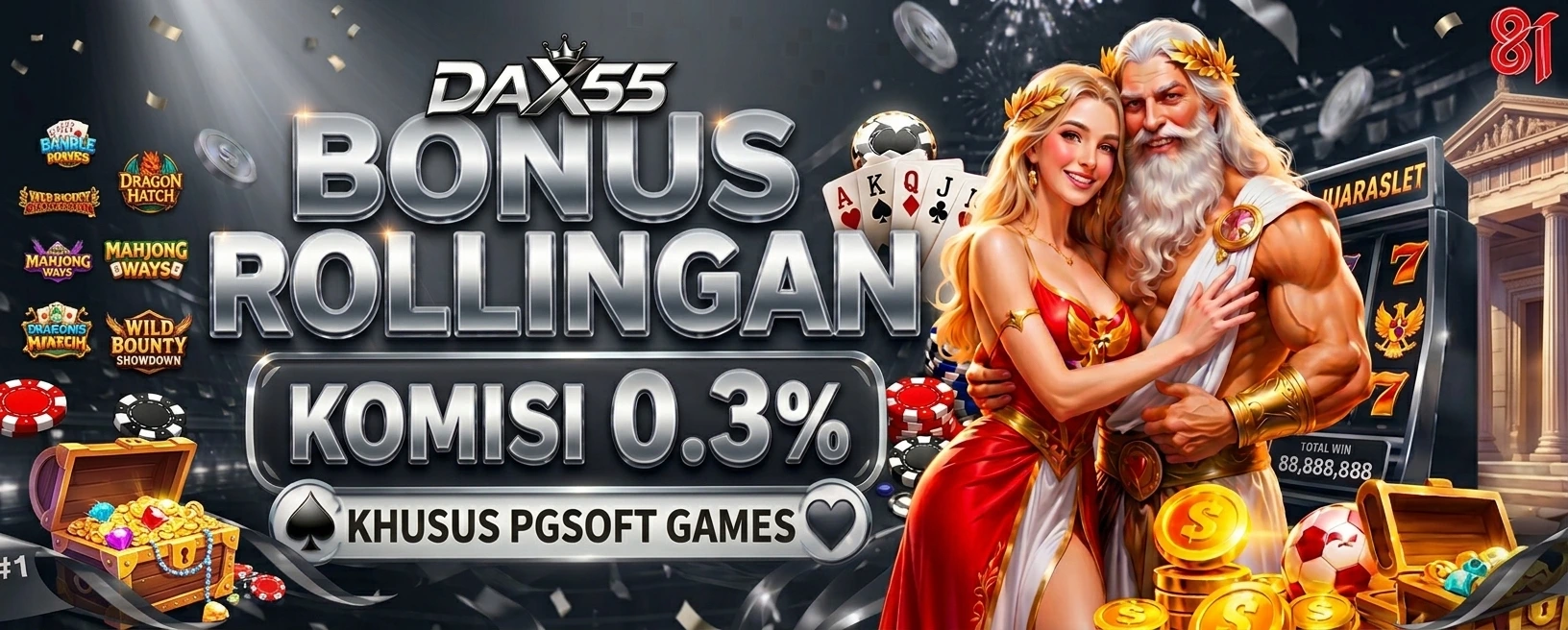 BONUS ROLLINGAN KOMISI 0.3
